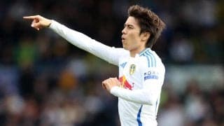 リーズ田中碧の“主役級”活躍を指揮官も絶賛　「彼は悪役なんかじゃなくジェームズ・ボンド」