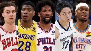 歴代最多タイ125名の外国人選手がNBA開幕ロスター入り…日本からは八村塁と河村勇輝の2名