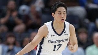 グリズリーズ・河村勇輝は前半出番なし…ベンチ入り12名で唯一出場機会ゼロ