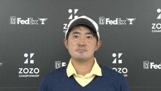金谷拓実「いいラウンドができた」　初日4アンダーに手応え