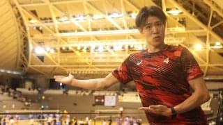 現役復帰の栁田百織（富士通）がスタンドから応援 一度は打診を断るも決意「Vリーグには栁田がいると思われる選手に」【天皇杯関東ブロックラウンド（男子）】