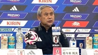 「今後の指標になるゲームを」代行監督として8年ぶりになでしこ指揮…佐々木則夫氏が韓国戦へ意欲、新主将は“明日に期待！”