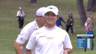 【動画】平田憲聖が隣のホールからスーパーパーセーブ！J.トーマスはあわやアルバトロスのナイスショット 【ZOZOチャンピオンシップ2日目】