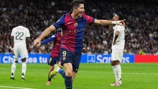 圧巻バルサが敵地での今季最初のクラシコに4発完勝！　レヴィのドブレーテにヤマルがクラシコ最年少ゴール【ラ・リーガ】