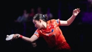 張本美和、世界9位撃破で優勝に前進も「向かっていく気持ち」　兄・智和やパリ五輪銀選手との練習に感謝「質の高いボール」【WTTチャンピオンズモンペリエ】