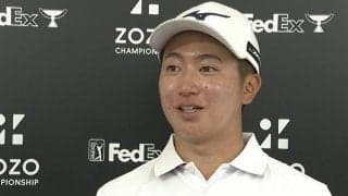 杉浦悠太、初出場のPGAツアーで6位「すごくこれからの自分のためになった」
