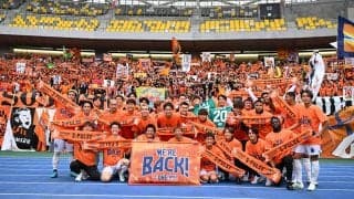 「2年間大変お待たせしました」待望のJ1復帰決めた清水、周囲のサポートに感謝「これからも共に戦いましょう！」