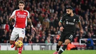 注目上位対決は白熱ドロー…アーセナルが2度先行もリバプールが粘って痛み分け【プレミアリーグ】