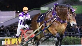 【ばんえい・北見記念】メムロボブサップが重賞20勝目…阿部「勝ててほっとしています」