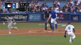 球場騒然… 山本由伸が「上手すぎる」 爆速男を止めた… “神フィールディング”「オリ時代を思い出す」「GG賞やぞ」