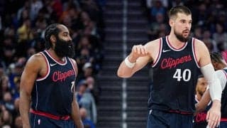 大黒柱レナードが開幕から不在もクリッパーズが勝ち越し…ハーデンとズバッツが躍動