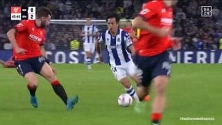 「久保が入って変わった」久保建英、ほぼ“ひとりカウンター”発動！神トラップから40メートルドリブルで中央突破、フィニッシュまでの一部始終