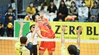 SVリーグ男子 STING愛知が無敗の日鉄堺BZにアウェーで連勝
