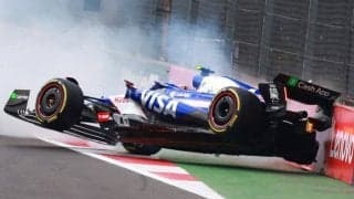 直近5レースで3リタイア…結果が出ない角田裕毅　昇格レースにも「大きなマイナス」と辛辣評価