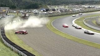 まさかの接触にドライバーがブチギレ！ シビックタイプRがスープラに押し出され…「これは危険！」スピン→クラッシュで騒然