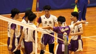 昇陽高と清風高が本戦へ ともにサーブで勝利をたぐり寄せる【春高2025大阪府予選（男子）】