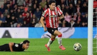 菅原由勢＆瀬古樹が日本人対決でいずれも得点関与の活躍！　菅原スーパークリアから決勝点奪ったセインツがベスト8進出【EFLカップ】