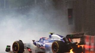 【F1】角田裕毅「わずか22秒でリタイア」に責任はない　ただ「不運」で片づけることもできない