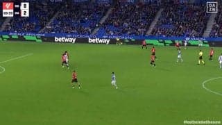 一体何した？久保建英、左足アウトサイドの超人的パスが話題「アウトでドンピシャ」「うますぎだろ」“一点モノ”の高精度パス炸裂の瞬間