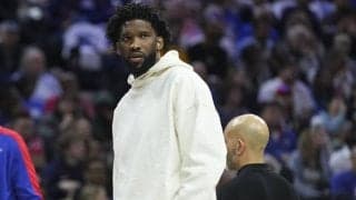 今季未出場のエンビードがテクニカルファウル、シクサーズは10万ドルの罰金処分