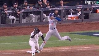 これは… フリーマン、“執念の激走”が「泣ける」 右足痛をこらえ“魂の全力プレー”「カッコ良すぎる」