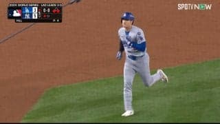 大谷翔平、左腕固定でも“速すぎる”…激走＆スライディングにファン感涙「涙が出そう」