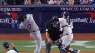 危ねえだろ！ 大谷翔平に“危険すぎるアクシデント”「どこ投げてんだよ！」 あわや死球をギリギリ“神回避”… ネット騒然