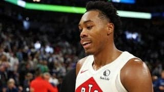 ラプターズの主力スコッティ・バーンズが右眼窩骨折のため最低3週間を欠場