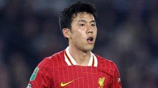 「中盤の底で堅実な選択肢」「エネルギッシュなプレー」1カ月ぶりの先発、リバプールMF遠藤航の守備は評価も攻撃面は指摘「スロットを苛立たせた」