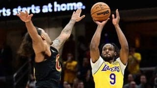 【NBA】「世界で一番素晴らしいこと」レブロン・ジェームズ、息子ブロニーの初得点を祝福　八村塁の連続2ケタ得点は4試合でストップ