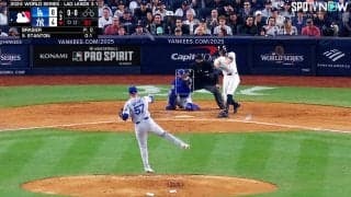 バンッ！「打球も音もエグすぎる」ヤンキース怪力男、“球を叩き潰すホームラン”の瞬間「グシャって言ったぞ」「とんでもない力だ」