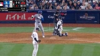 何が起きた？ 大谷翔平に“想定外のアクシデント”「いきなりどうした？」 チャンスに“まさかの展開”「打たせてよ！」