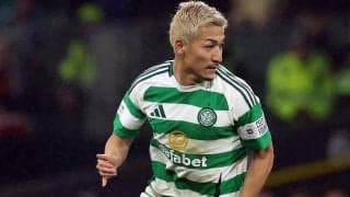 「かっこよ！！」「これはやばいわ」前田大然や古橋亨梧がスーツ姿で登場！ セルティックのオフィシャルスーツ姿が話題「最高すぎる」