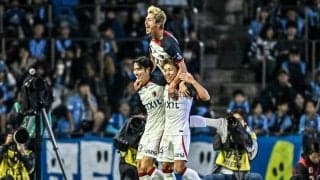 「ストライカーの血が騒いでる」J1鹿島の“ボラン知念慶”の豪快すぎる恩返し弾に反響！「脚を痛めてるのが信じられない」「鹿島の漢だよ、知念」と称賛の声