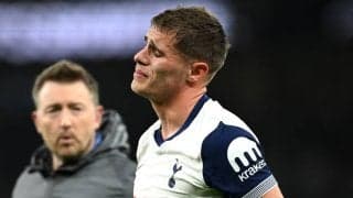 ハムストリング負傷のトッテナムDFファン・デ・フェン、復帰は代表ウィーク後と指揮官「深刻なものではないが…」