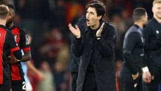 「正直、期待していなかった」史上初のシティ戦勝利、アーセナルに続き上位撃破にボーンマス指揮官「ベストレベルに近くなければ不可能」