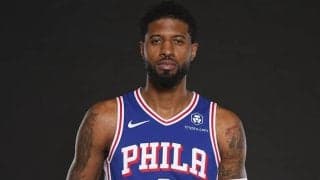 左ヒザの骨挫傷で欠場中のポール・ジョージが日本時間5日に“シクサーズデビュー”か？