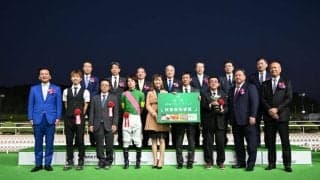 【JBCスプリント】西園師「ちょっと涙が出て来ました」タガノビューティー悲願のG1制覇