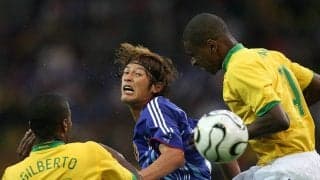 ドイツＷ杯のブラジル戦に先発した巻誠一郎「もしかして」と思ったが、本気になった相手には「何もできなかった」