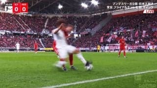 画面外からいきなり登場！ 佐野海舟、“脅威の加速”でルーズボール回収！「はやっ」「寄せがエグい」「一つ前に出れる」解説者やファンが驚愕した瞬間