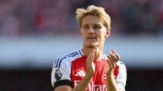 アーセナルの主将・ウーデゴールがケガで離脱中に結婚！ お相手は年上ダンサーで第1子も妊娠中