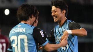 川崎Fが中国王者撃破で2勝2敗に！　元横浜FM指揮官マスカットの上海海港に一気呵成の前半3発【ACLE】