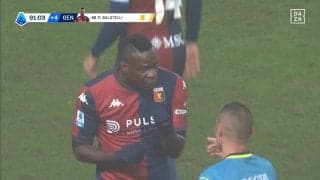 「らしさ全開w」悪童バロテッリが激昂！ セリエＡ復帰から５分でイエロカードを食らった瞬間「なぜか安心しちゃう」「最高だな」