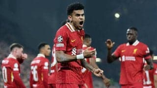 ディアスのハットなど後半4発のリバプールがシャビ・アロンソ率いるレバークーゼンに完勝！　CL4連勝で暫定首位浮上【CL】