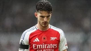 アーセナルに痛手…ライスがCLインテル戦で遠征メンバー外に