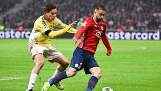 ユベントス、マドリード勢連勝のリールに敵地でドロー止まり【CL】