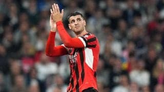 「11頭のライオン」古巣レアル相手に決勝弾のモラタ、ミランの戦いぶり誇る「全員が懸命にハードワーク」