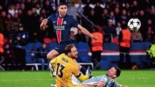 31歳、まだまだ伸びる？ PSG戦でスーパーセーブ連発のオブラク…今夏抱いた危機感が成長促したと現地紙称賛