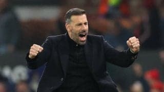 「後半はずっと良くなった」ユナイテッドにEL初勝利もたらしたファン・ニステルローイ暫定監督、2得点のアマドは「違いをもたらしてくれた」