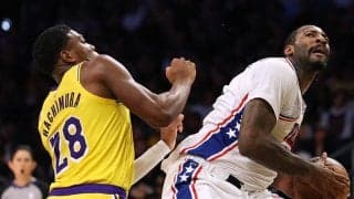 主導権を握ったレイカーズがシクサーズ撃破…欠場明けの八村塁は3ポイント3本炸裂